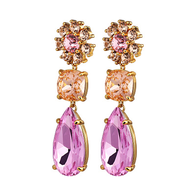 Серьги MISIA SG ROSE / PEACH 460513 