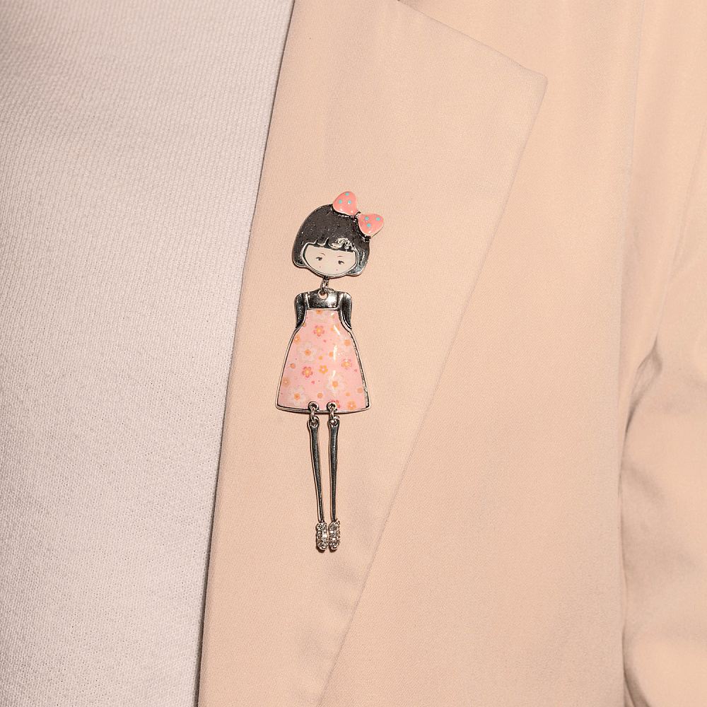 Shadore Брошь Девочка Арт.: XZ0086.7 R/S