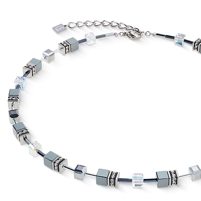 Колье Grey-Silver  Coeur de Lion  4015/10-1217 