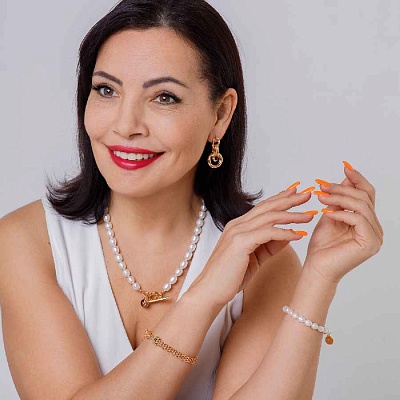 Браслет Chain Сarabiner  Fiore Luna  CL4510 G 