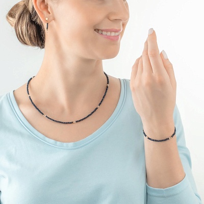 Браслет Dark Blue  Coeur de Lion  2033/30-0721 