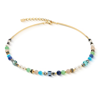 Колье Green-Turquoise 4243/10-0506 