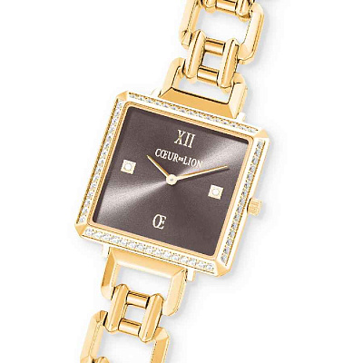 Часы Gold-Brown  Coeur de Lion  7672/74-1611 