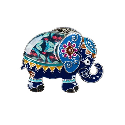 Брошь Слон XZ2293.23 BL/S 