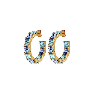 Серьги GRETIA SG AQUA BLUE 440069 