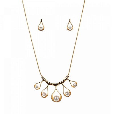 Комплект Жемчуг  Shadore  SAF-36334.1 G 