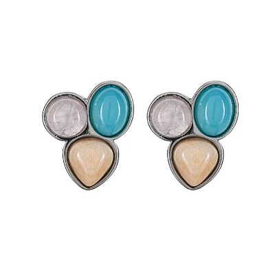 Серьги Azul, Q.Roze, Bege A0292.20.7.13 S 