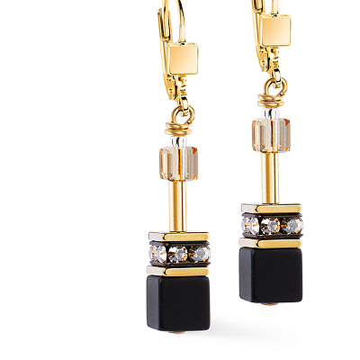 Серьги Black-Gold  Coeur de Lion  4018/20-1316 