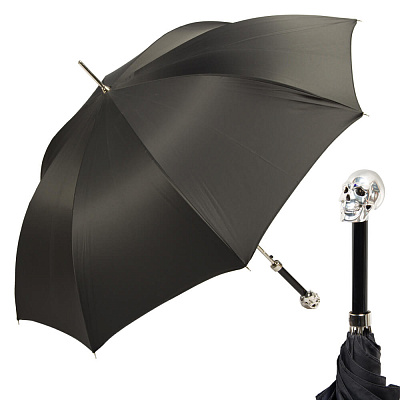 Зонт-Трость Pasotti Capo Silver Oxford Black  Pasotti  product-1493 