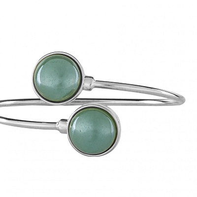 Браслет Pearl Green Quartz  Possebon  C1366.16 G/S 