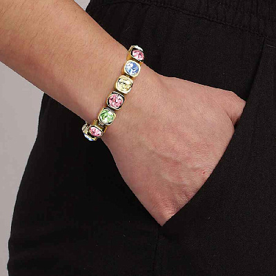 Браслет CONIAN SG MULTI PASTEL  Dyrberg Kern  380002 M/G 