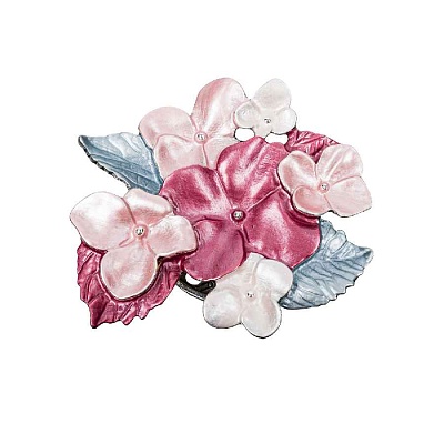 Брошь Фиалки XZ1498.7 R/S 