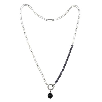 Колье AGAT GREY BP03181-1 BW/S 