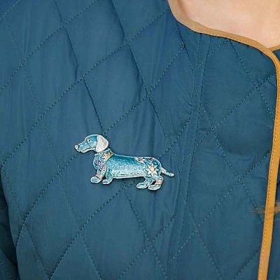 Брошь Такса  Shadore  XZ0711.20 G/S 