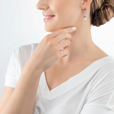 Пусеты Multicolour Boho  Coeur de Lion  4905/21-1583 