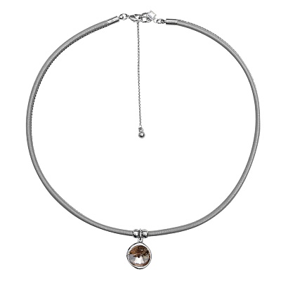 Колье Silver Shade / Silver Leather B1902.2 BW/S 