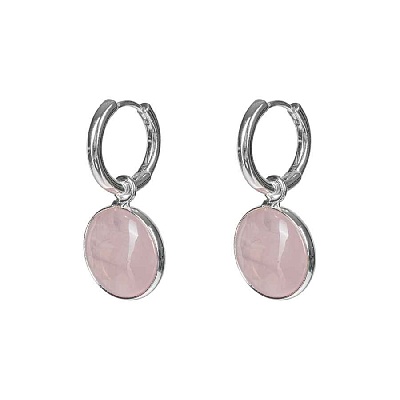 Серьги ROSE QUARTZ LE1118 R/S 