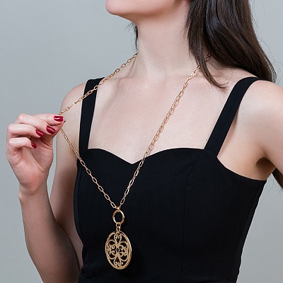 Колье Mandala  Fiore Luna  LN5111 RG 