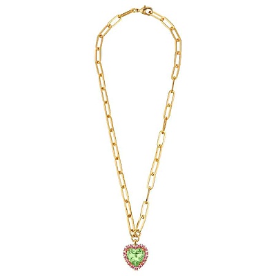 Колье SIMONA SG GREEN / ROSE 420058 