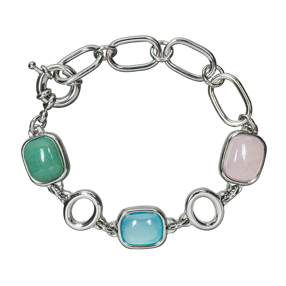 Possebon Браслет Azul, Q. Rose, Q.Verde Possebon C0133.20.7.17 S Арт.: C0133.20.7.17 S
