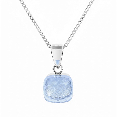 Колье FIRENZE (S) Hellblau  Qudo  107000/48-4733 