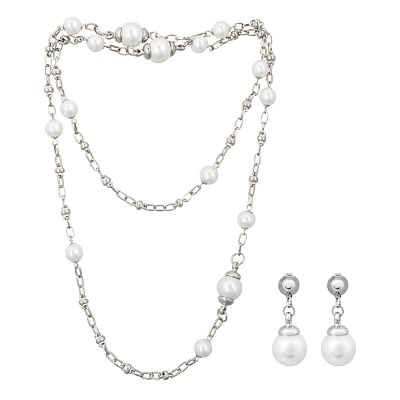 Комплект колье+серьги SG200097E-002 S 