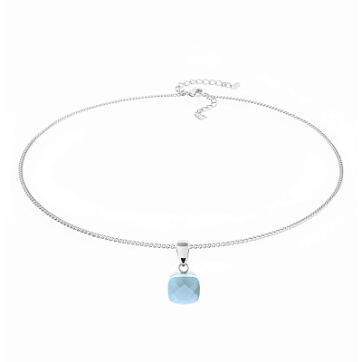 Колье FIRENZE (S) Air Blue Opal 107000/48-4701 