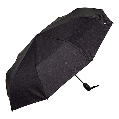 Зонт складной Baldinini 65-OC Logo Circles Black  Baldinini  product-3584 