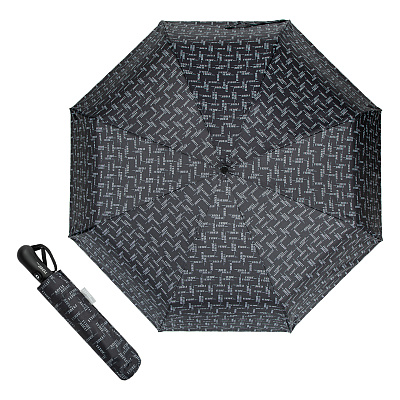 Зонт складной Ferre 6036-OC Logo Black product-4041 