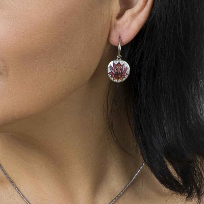 Серьги  Fiore Luna  AE03596-4 