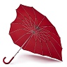 L909-024 Red (Сердце) Зонт женский трость Fulton Арт.: L909-024 Red