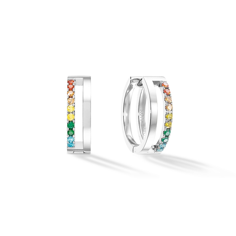 Coeur de Lion Серьги Multicolour Silver Арт.: 0136/21-1517