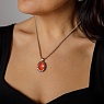 Колье TIVOLA UNICA big (S/P) Crystal orange ignite 3cm Арт.: 420713