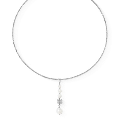 Колье White-Silver  Coeur de Lion  1137/10-1417 