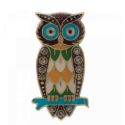 Брошь Сова  Clara Bijoux  F25015 BR 