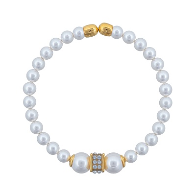 Браслет Cube Crystal C2408PE-B01.2 BW/G 