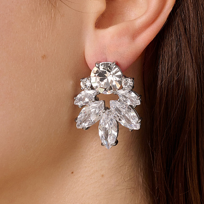 Серьги DRAGO SS CRYSTAL  Dyrberg Kern  470023 