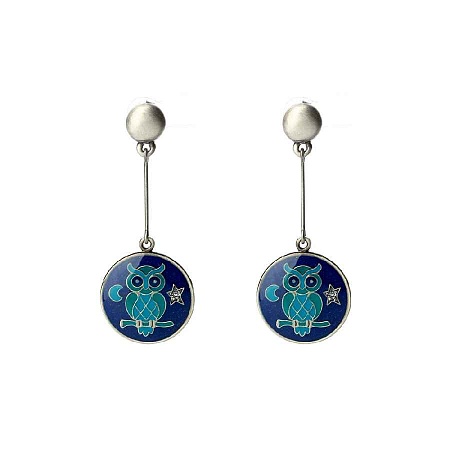 Clara Bijoux Серьги сова Арт.: A35535.15.TC BL