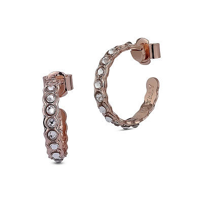 *Серьги  Boccadamo  *XOR601RS BW/RG 