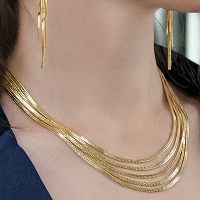 Колье  Fiore Luna  BBN11680-02 G 