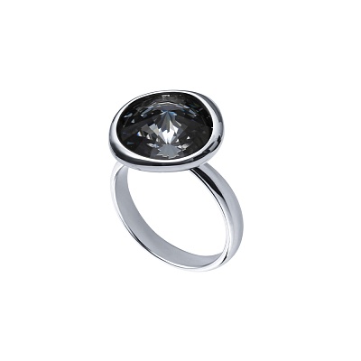 Кольцо Silver Night K1902.3 BW/S 