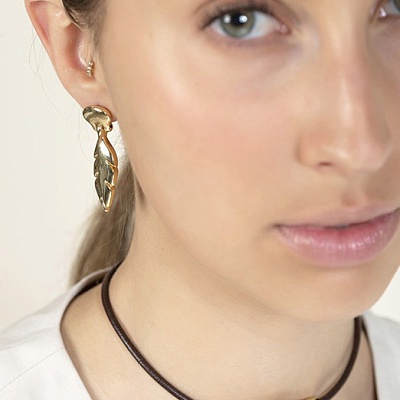 Серьги ESPÍRITU GOLD  Ciclon  A230606 G 