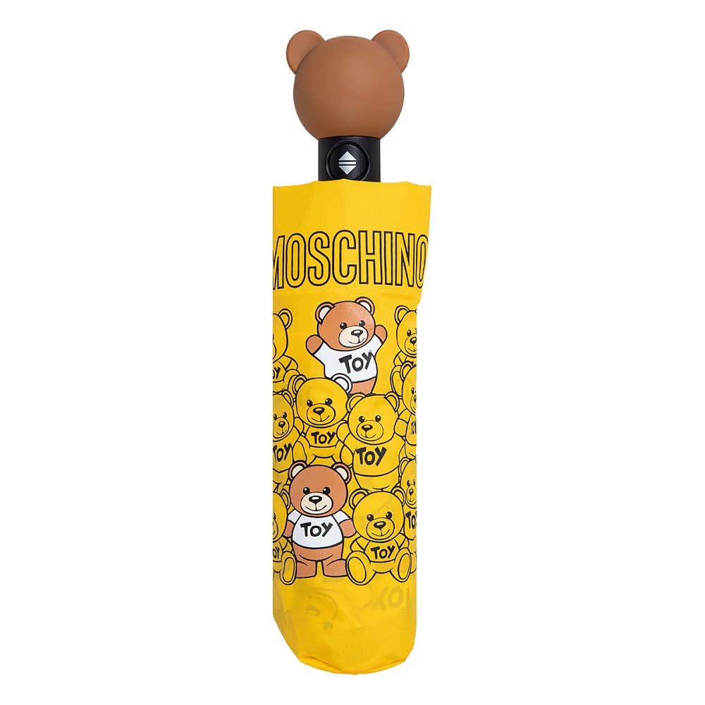 Moschino Зонт складной Bear Crowd Yellow Арт.: product-3401