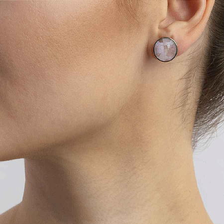 Possebon Пусеты quartz rose Possebon *A1184.9 R/S Арт.: *A1184.9 R/S