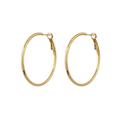 Серьги Кольцо 40 AWE2950-G-2-40mm 