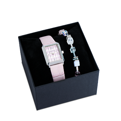 Набор Rose-Silver (часы 1 шт., браслет 1 шт.) 7670/53-1917 