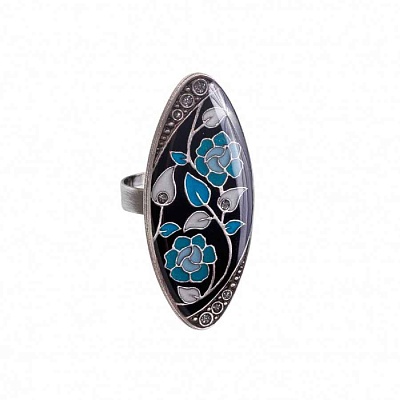 Кольцо K77116 BL 