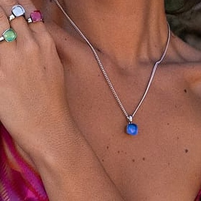 Колье FIRENZE (S) Lapis  Qudo  107000/48-4723 