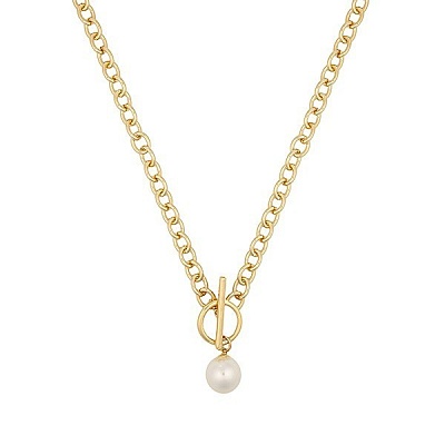 Колье Pearl  Fiore Luna  B2010PE-N02.1 BW/G 