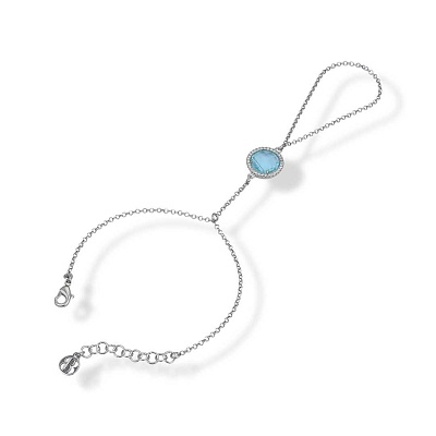 Браслет "Hand Kiss" XBC008C BL/S 